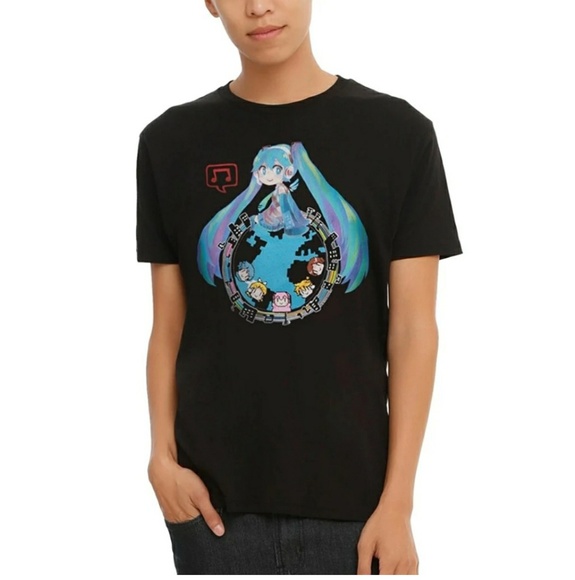 Sold as bundle 🎤Hatsune Miku VocaloidT-Shirt🎤 - Picture 2 of 7